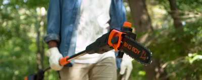 2026 Bad Boy 80V Brushless 10" Pole Saw 1