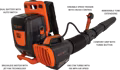 2026 Bad Boy 80V Brushless Dual Port Backpack Blower - Image 6
