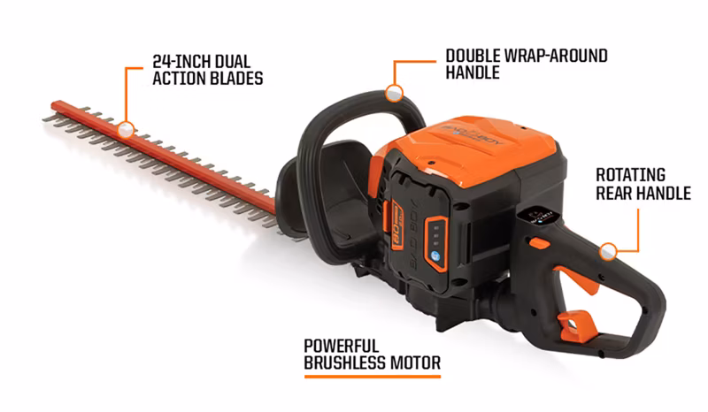 2026 Bad Boy 80V Hedge Trimmer (HT80B120A24) - Image 1