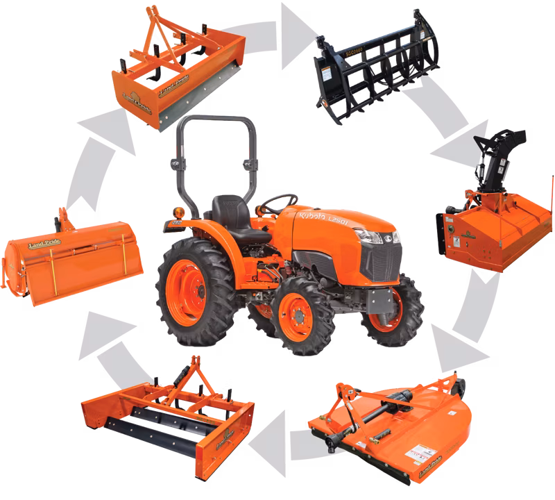 2025 Kubota L4701 Gear Drive Transmission-4WD - Image 4
